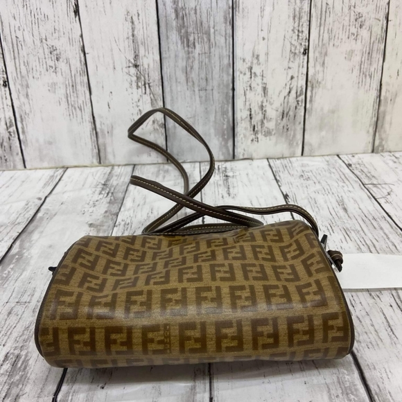 Rare Authentic FENDI Zucchino Vintage Mini Sling/Crossbody Bag - Picture 12 of 16